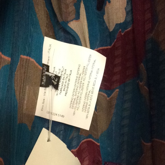 ETRO silk peplum jacket NWT $2460 size 4 - Picture 9 of 13